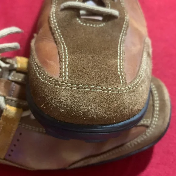 Cole Haan brown leather suede men’s sneakers - Picture 5 of 7
